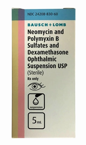 Neo/Poly/Dex Ophthalmic Suspension, 5 mL