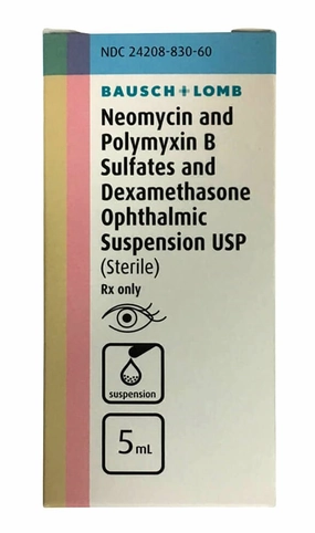Neo/Poly/Dex Ophthalmic Suspension, 5 mL