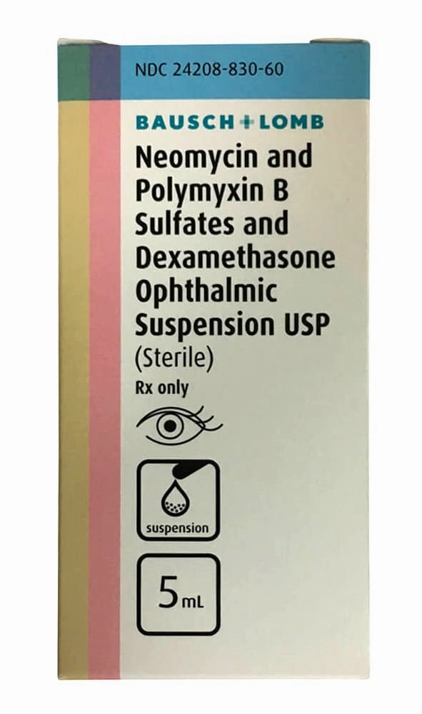 Neo/Poly/Dex Ophthalmic Suspension, 5 mL