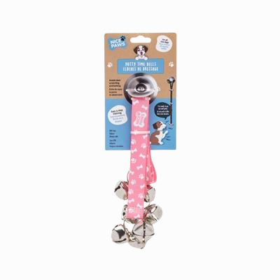 Nice Paws Potty Time Bells - Pink