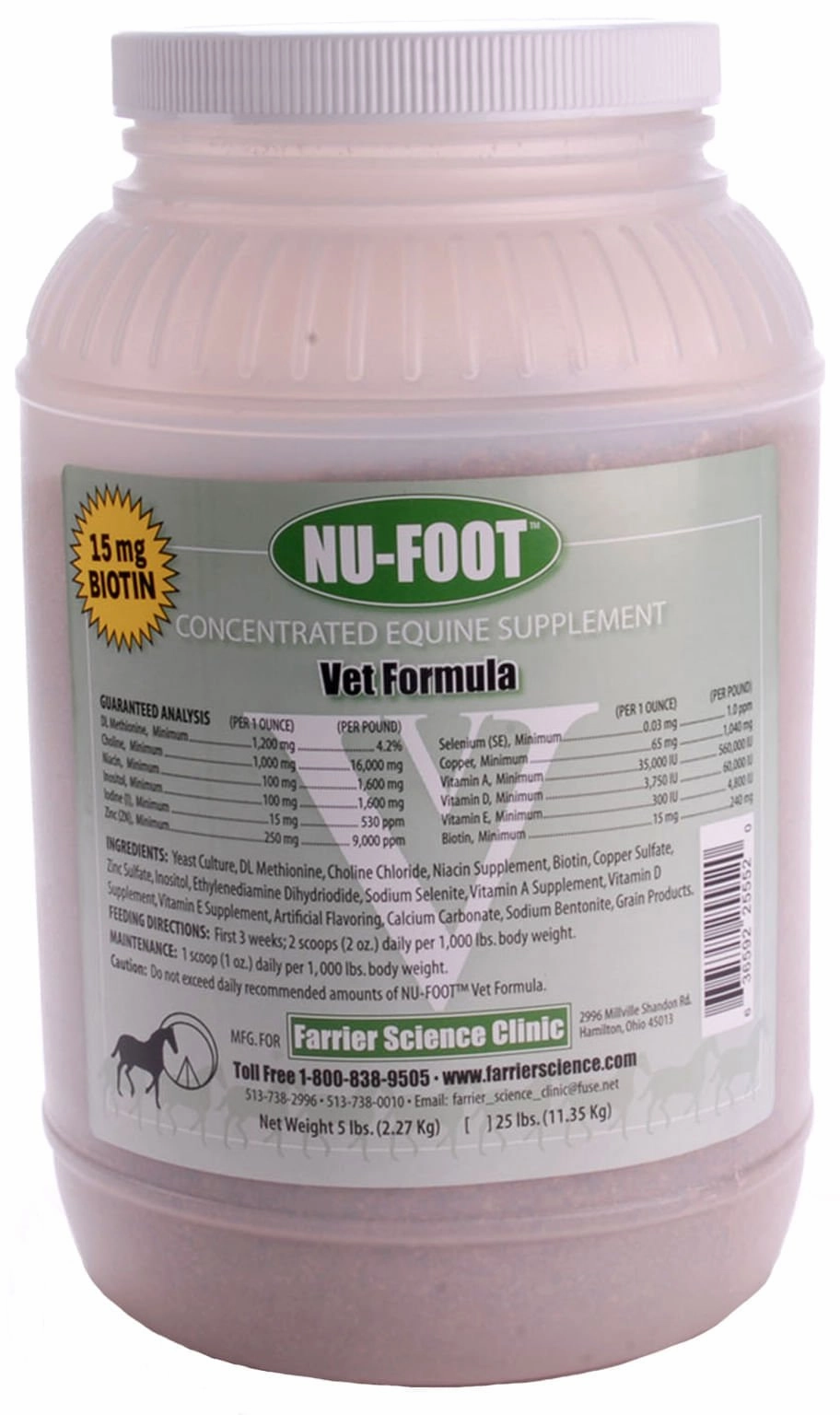 Nu-Foot Concentrated Equine Supplement