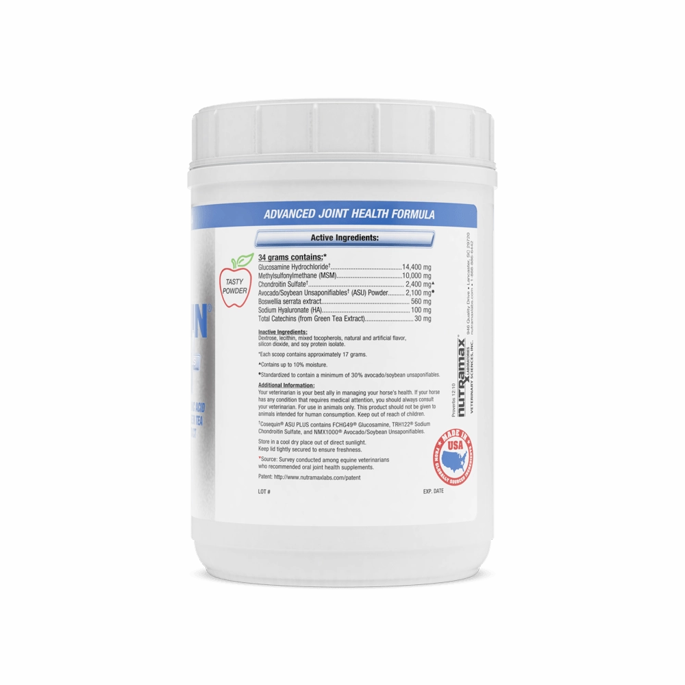 Nutramax Cosequin ASU Plus Joint Health Supplement for Horses
