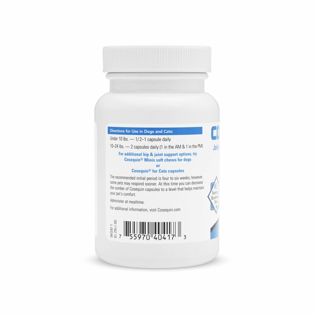 Nutramax Cosequin Regular Strength Joint Health Supplement for Cats and Small Dogs, With Glucosamine and Chondroitin