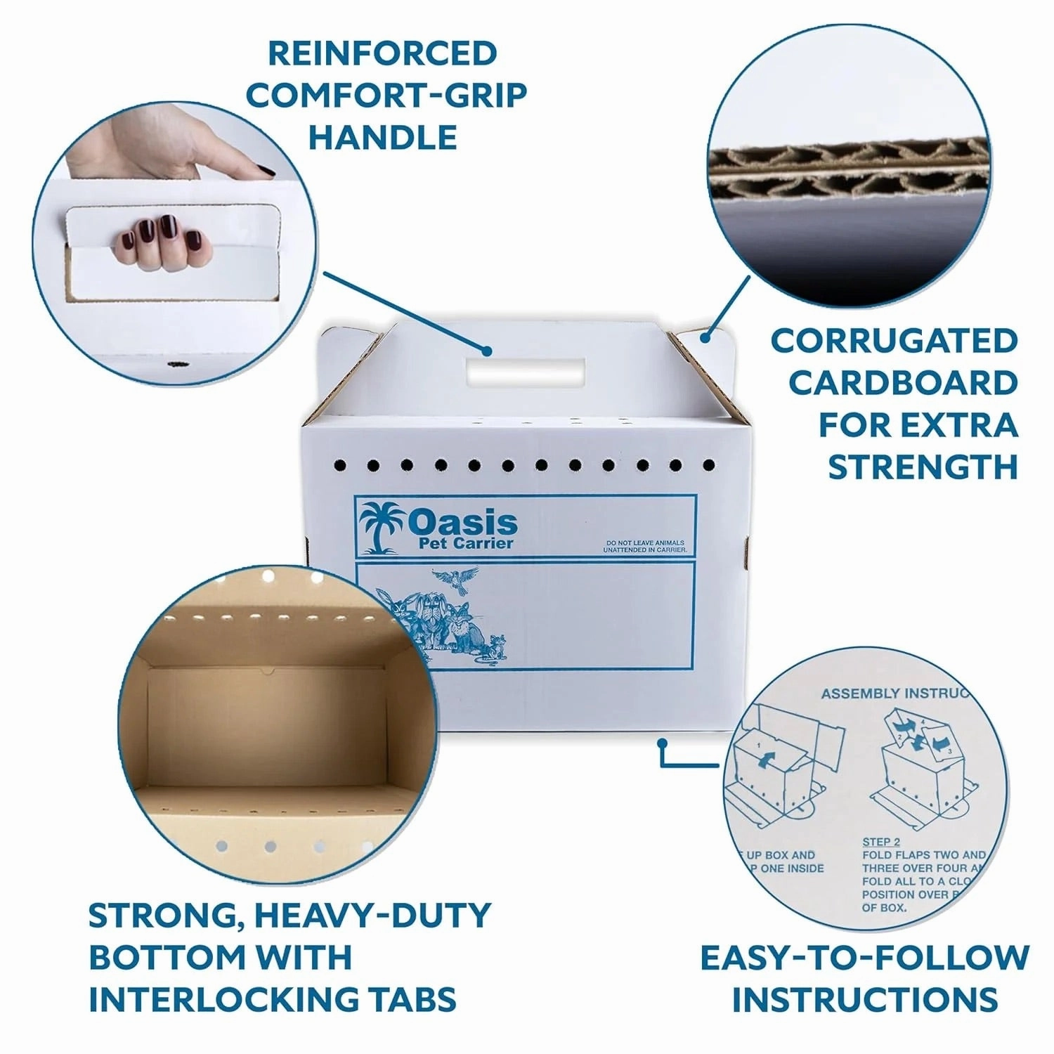 Oasis Disposable Pet Carrier