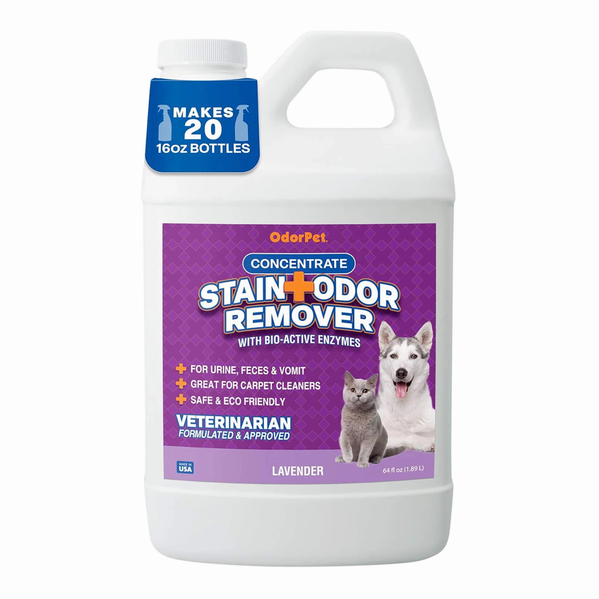 OdorPet Stain and Odor Remover Concentrate,  Gallon