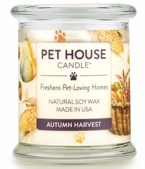 One Fur All Pet House 9oz Candle - Autumn Harvest