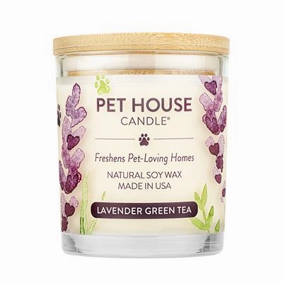 One Fur All Pet House 9oz Candle - Lavender Green Tea