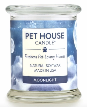 One Fur All Pet House 9oz Candle - Moonlight