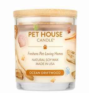 One Fur All Pet House 9oz Candle - Ocean Driftwood