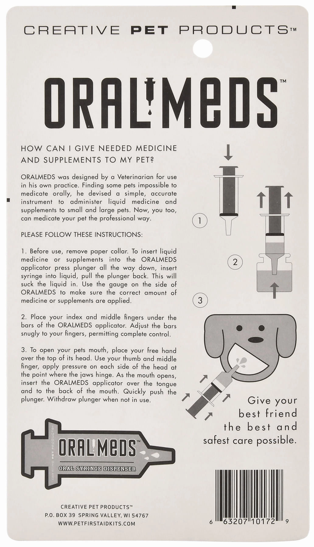 Oral Meds Dispenser