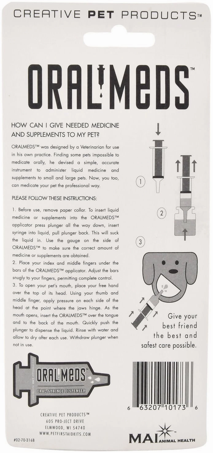 Oral Meds Dispenser