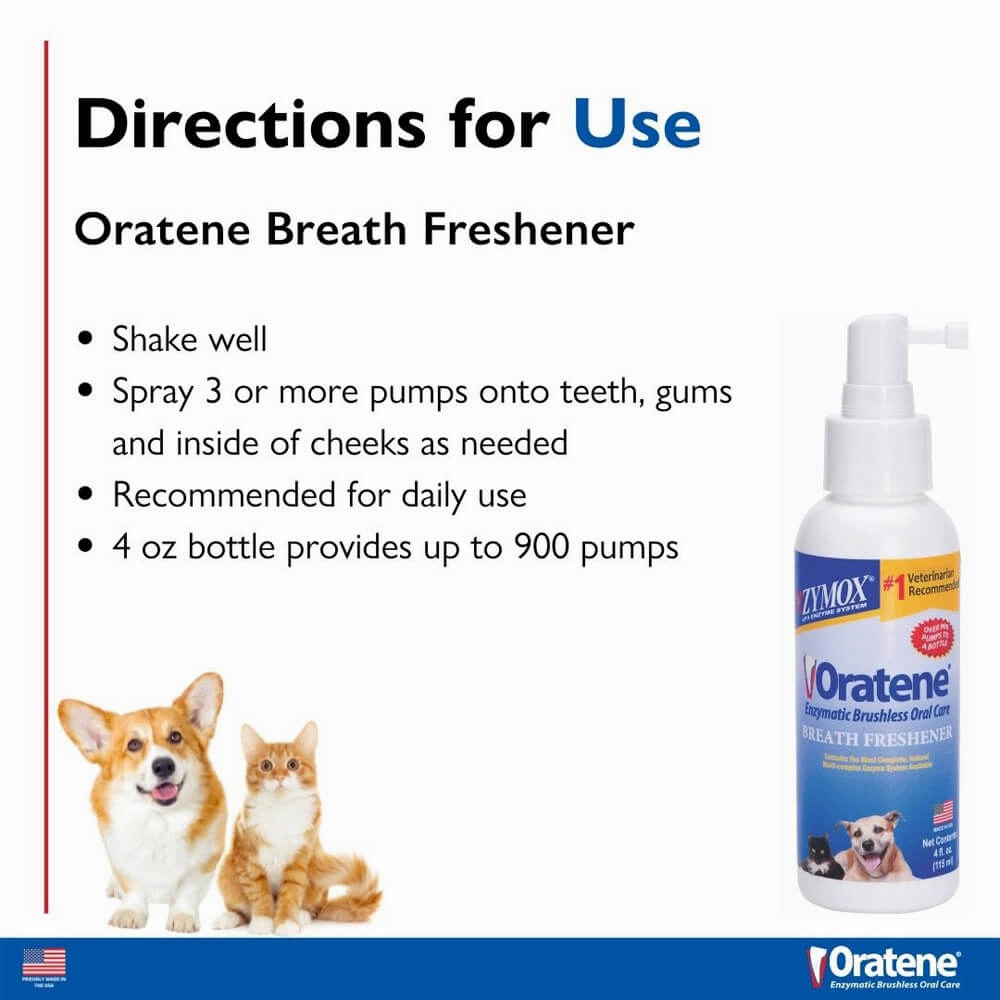 Oratene Brushless Breath Freshener, 4 oz