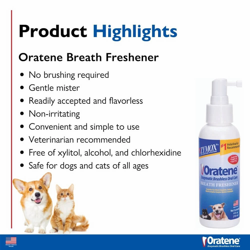 Oratene Brushless Breath Freshener, 4 oz