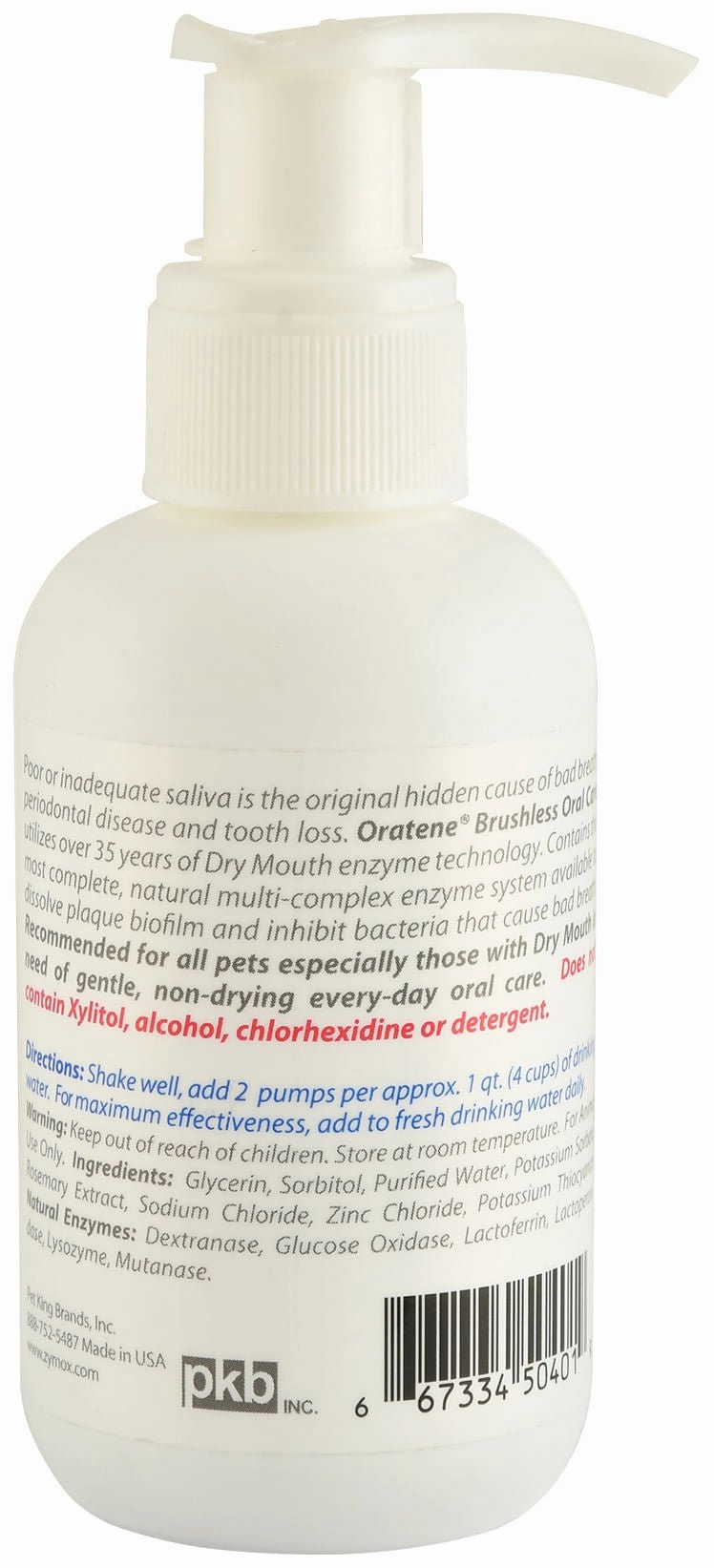 Oratene Brushless Oral Care Water Additive