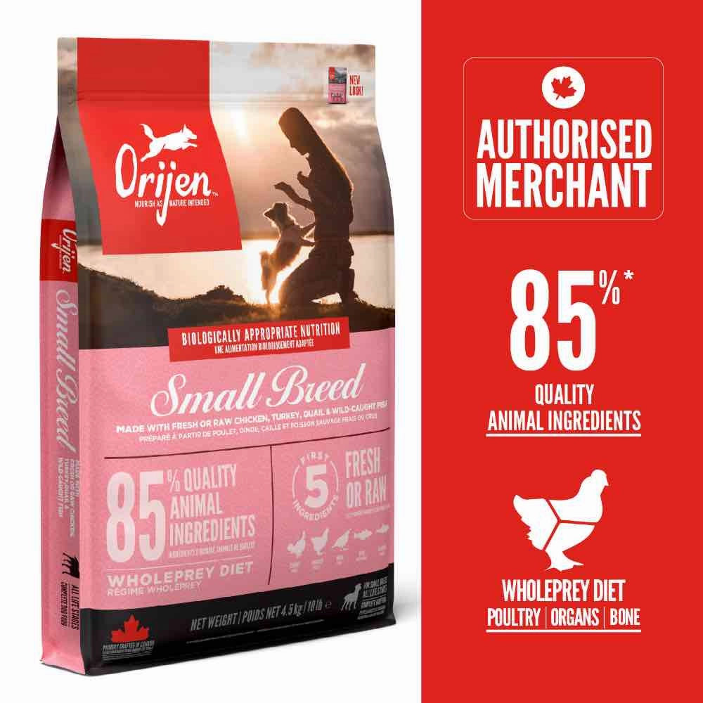 ORIJEN Small Breed Grain-Free Dry Dog Food