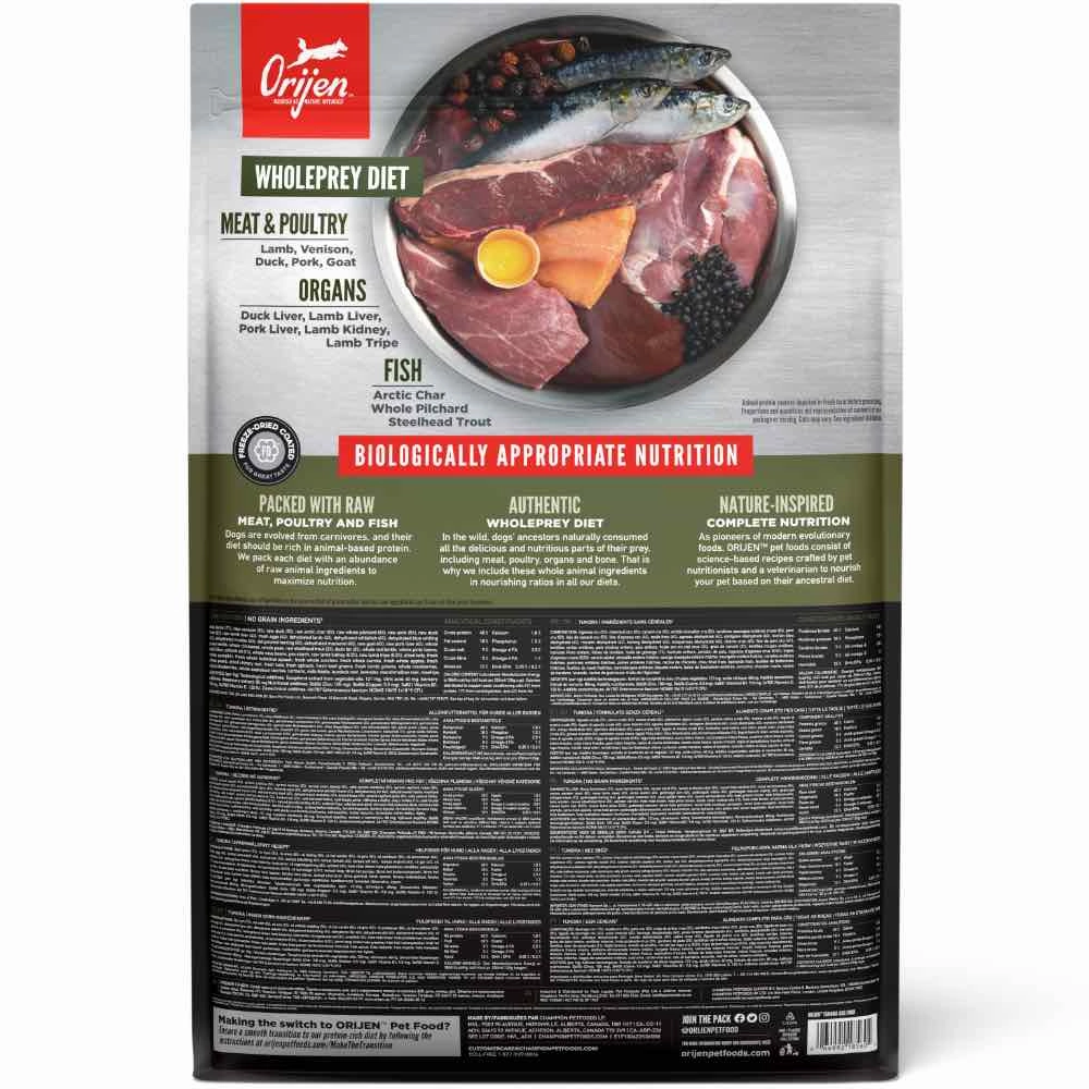ORIJEN Tundra Grain-Free Dry Dog Food