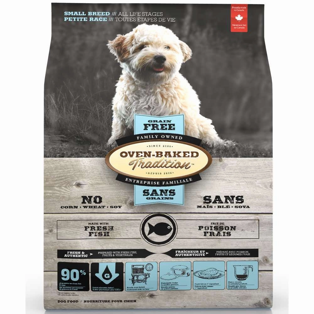 Oven-Baked Tradition Fish Small Breed Grain Free Dry Dog Food 5lb