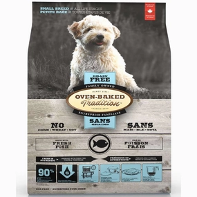 Oven-Baked Tradition Fish Small Breed Grain Free Dry Dog Food 5lb