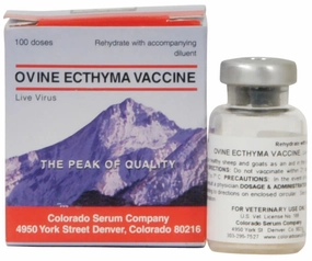 Ovine Ecthyma Vaccine for Goat & Sheep