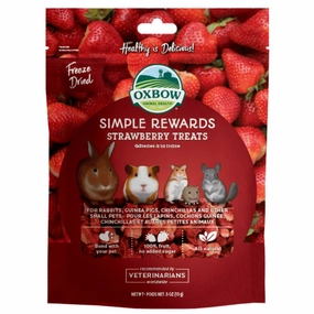 Oxbow Simple Rewards - Strawberry Treats 15g