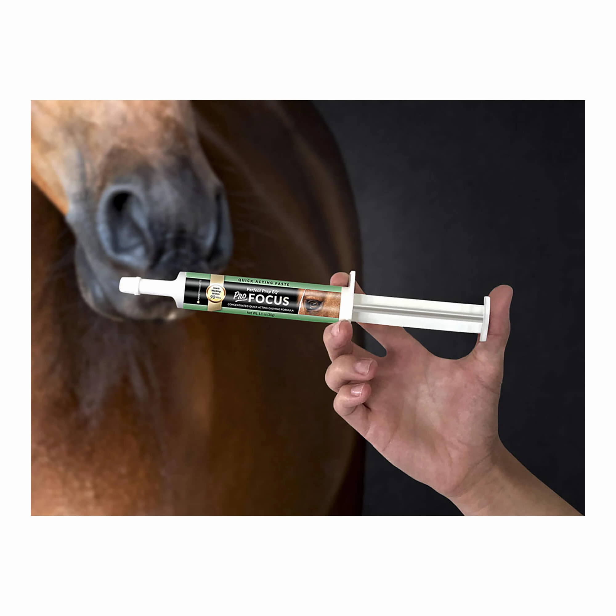 Perfect Prep EQ Pro Focus Paste for Horses, 1.1 oz
