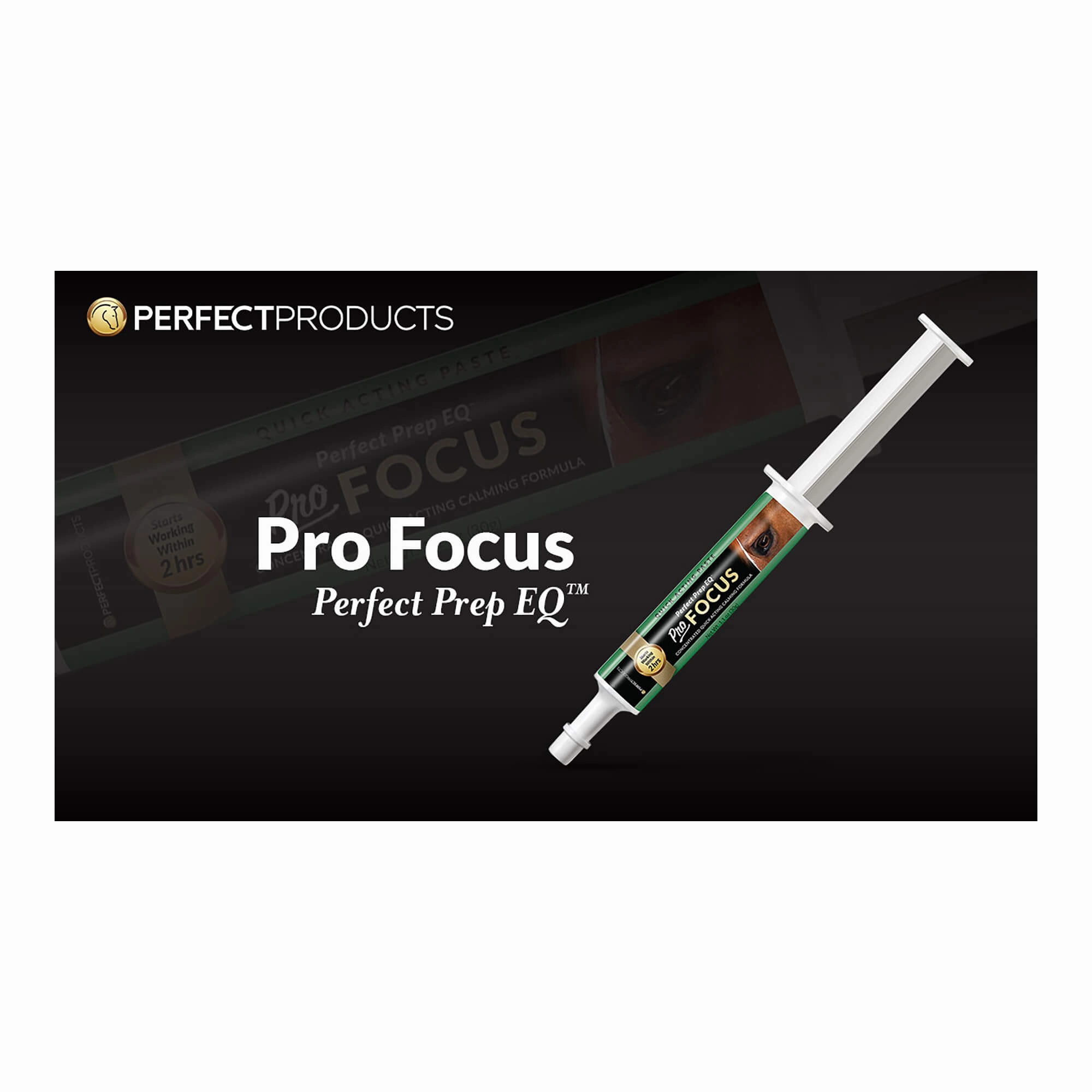 Perfect Prep EQ Pro Focus Paste for Horses, 1.1 oz