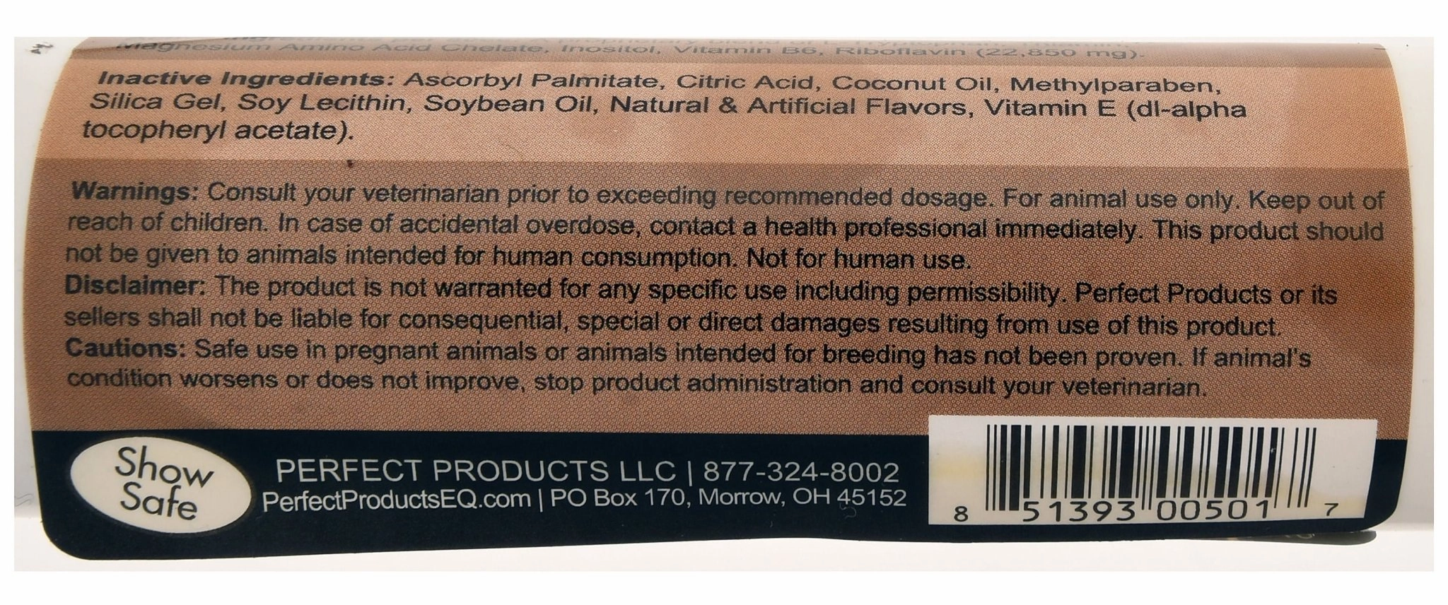 Perfect Prep EQ Supreme Calming Paste for Horses