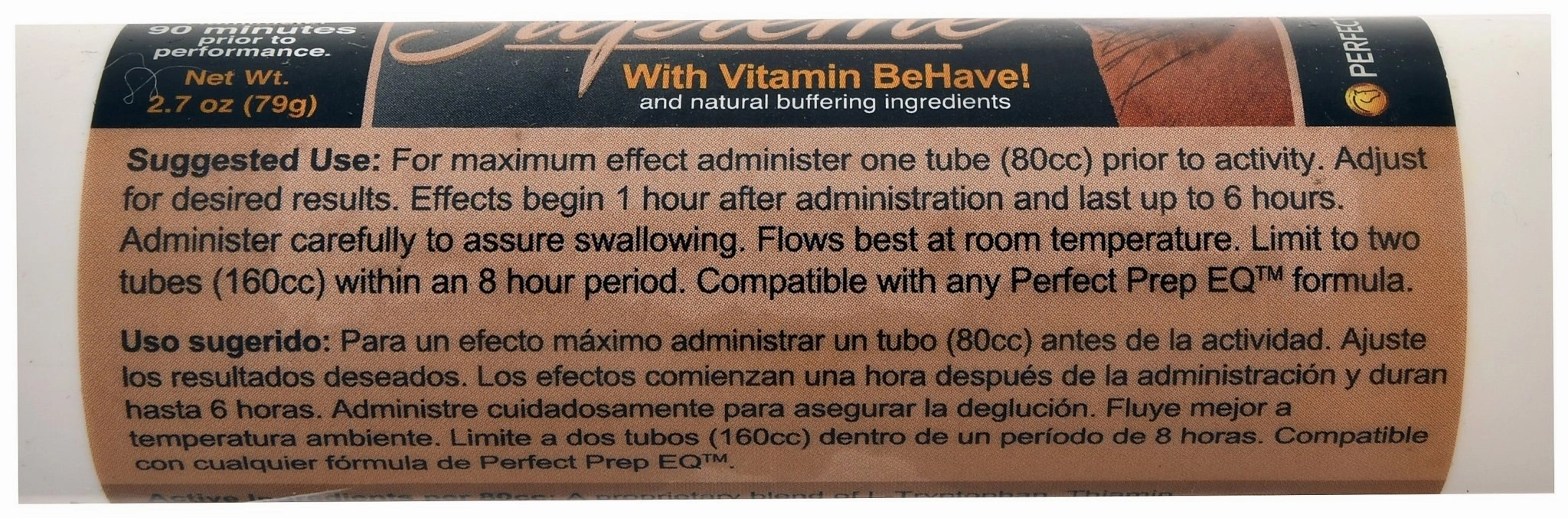Perfect Prep EQ Supreme Calming Paste for Horses