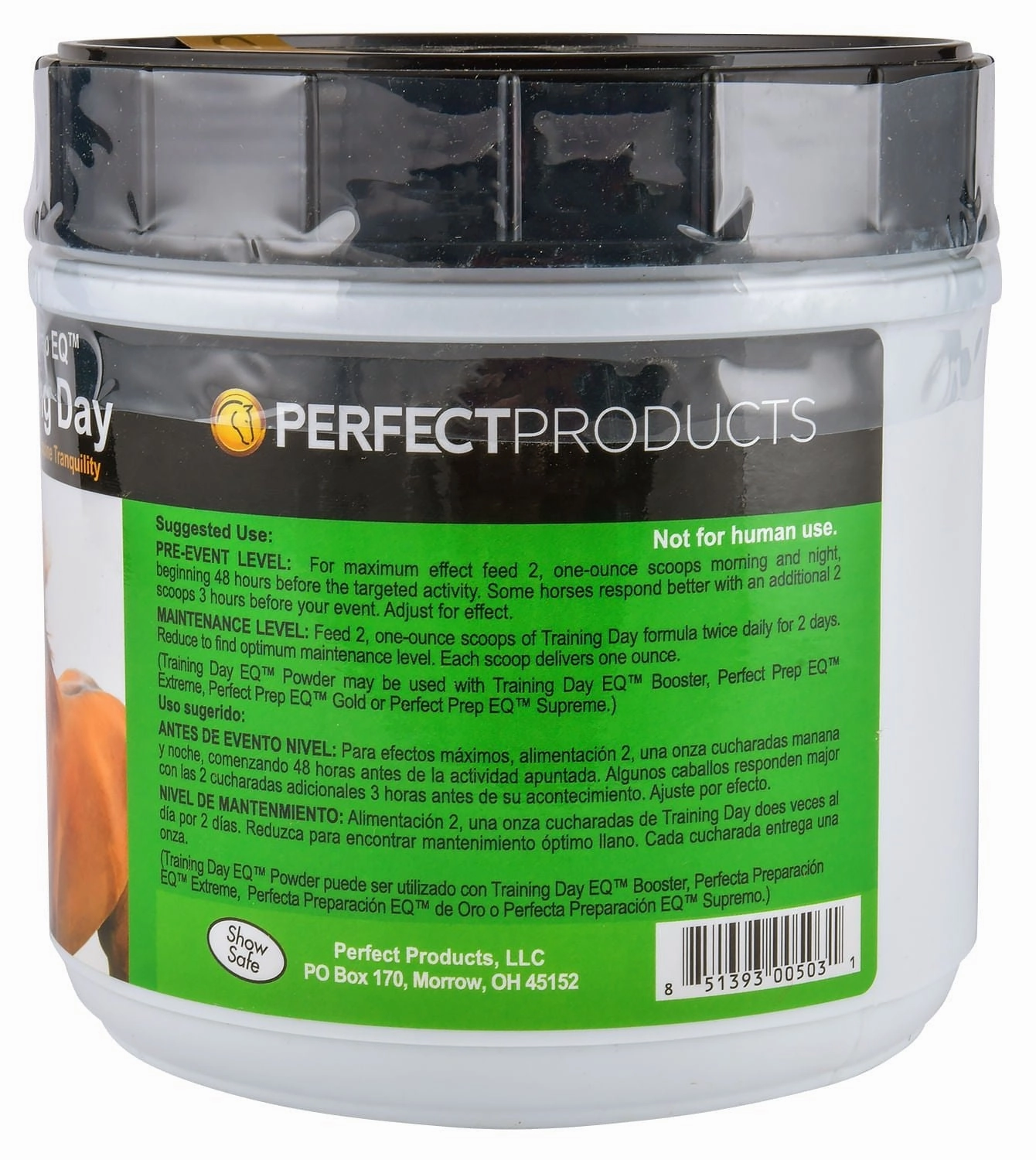 Perfect Prep EQ Training Day Horse Calming Supplement