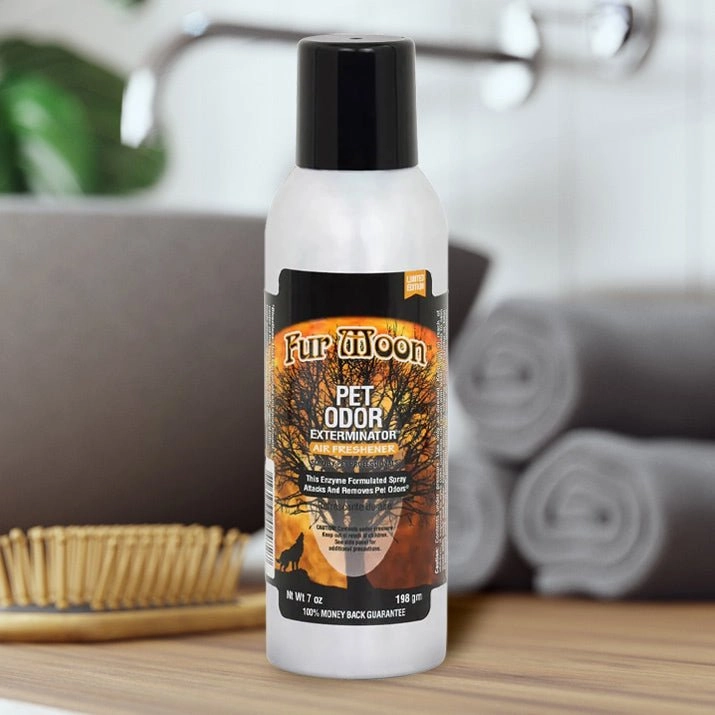 Pet Odor Exterminator Air Freshener Spray, FurMoon, 7 oz