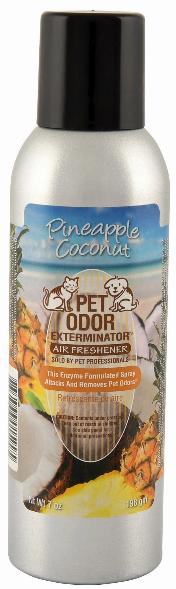 Pet Odor Exterminator Air Freshener Spray, Pineapple Coconut, 7 oz