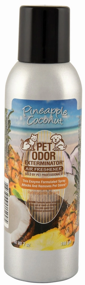 Pet Odor Exterminator Air Freshener Spray, Pineapple Coconut, 7 oz