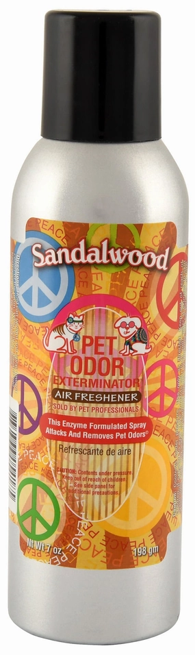 Pet Odor Exterminator Air Freshener Spray, Sandalwood, 7 oz