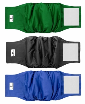 Pet Parents Washable Belly Bands 3pk - Gentlemen