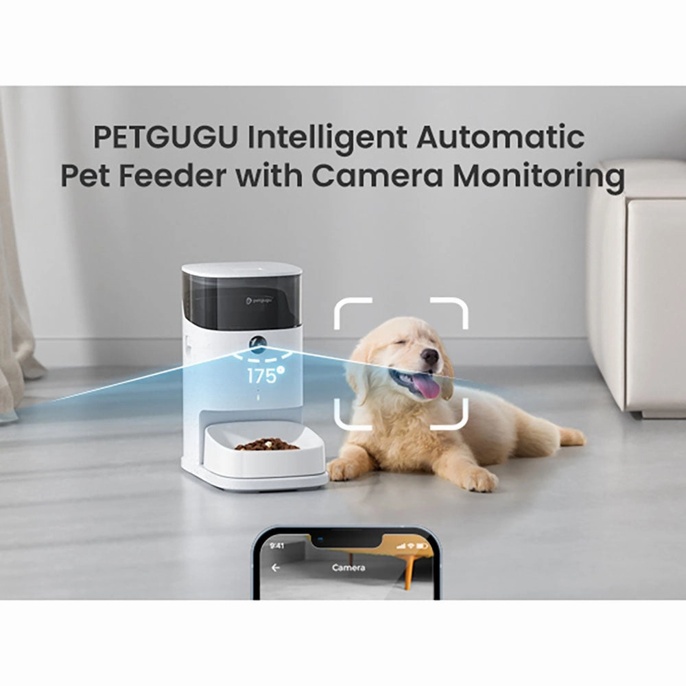 Petgugu Smart Feeder With Camera For Cats & Dogs