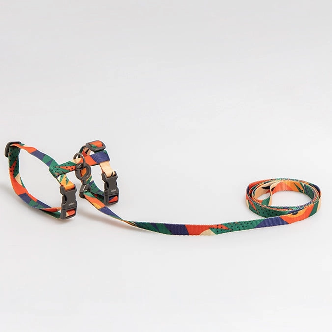 Pidan Harness & Leash Set For Cats (Abstract)