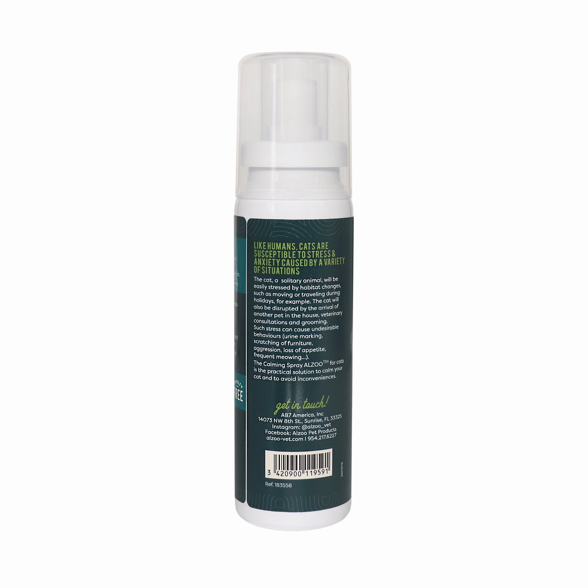 Plant-Based Calming Spray for Cats, 3.4 oz