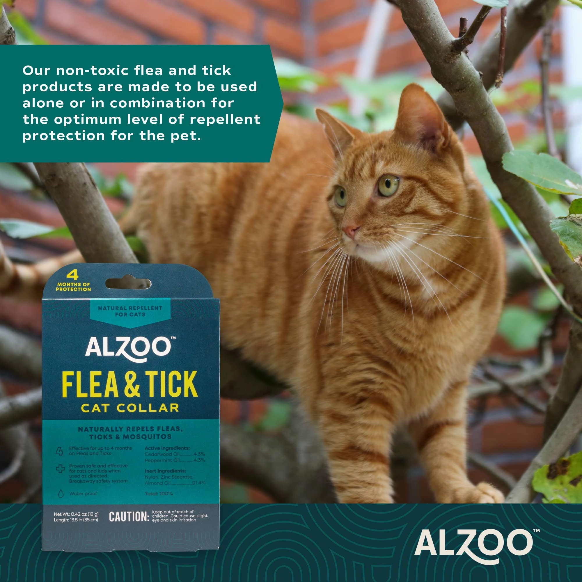 Plant-Based Natural Flea & Tick Cat Collar