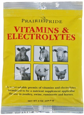 Prairie Pride Vitamins & Electrolytes, 8 oz