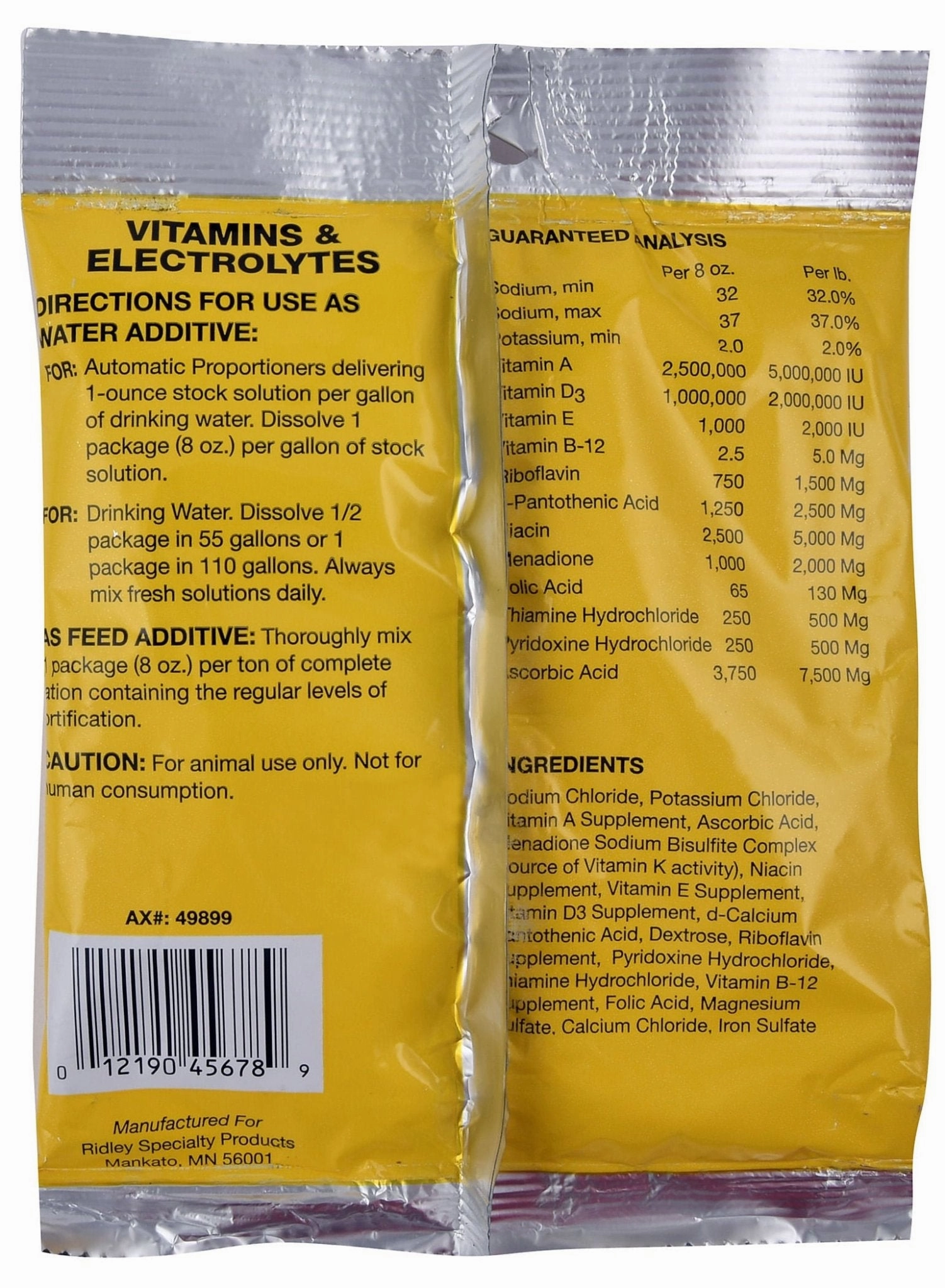 Prairie Pride Vitamins & Electrolytes, 8 oz