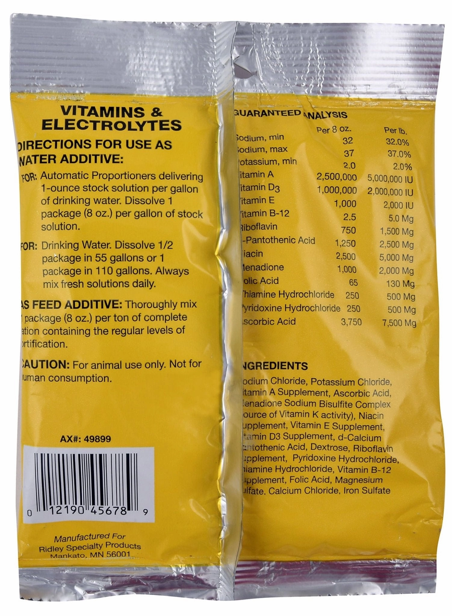 Prairie Pride Vitamins & Electrolytes, 8 oz