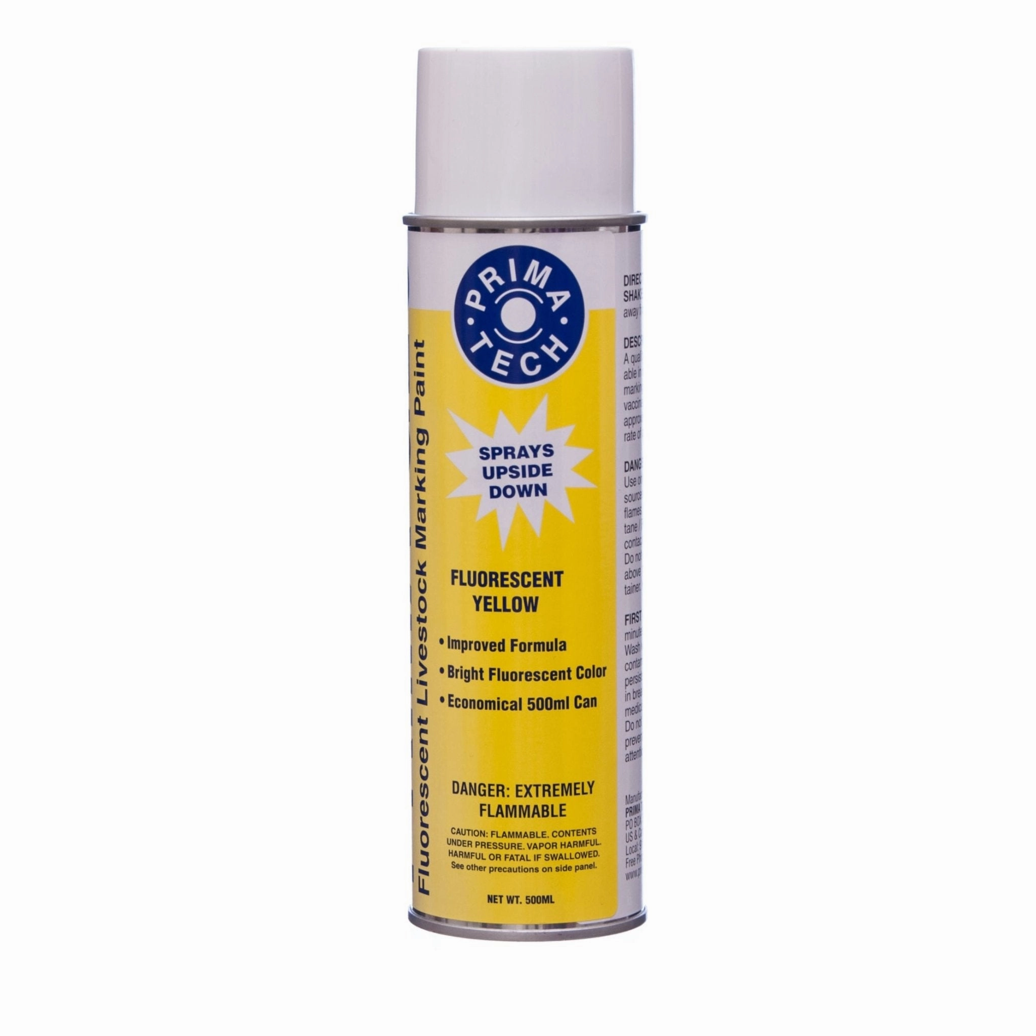 Prima Glo Marking Spray-On Fluorescent Livestock Marking Paint