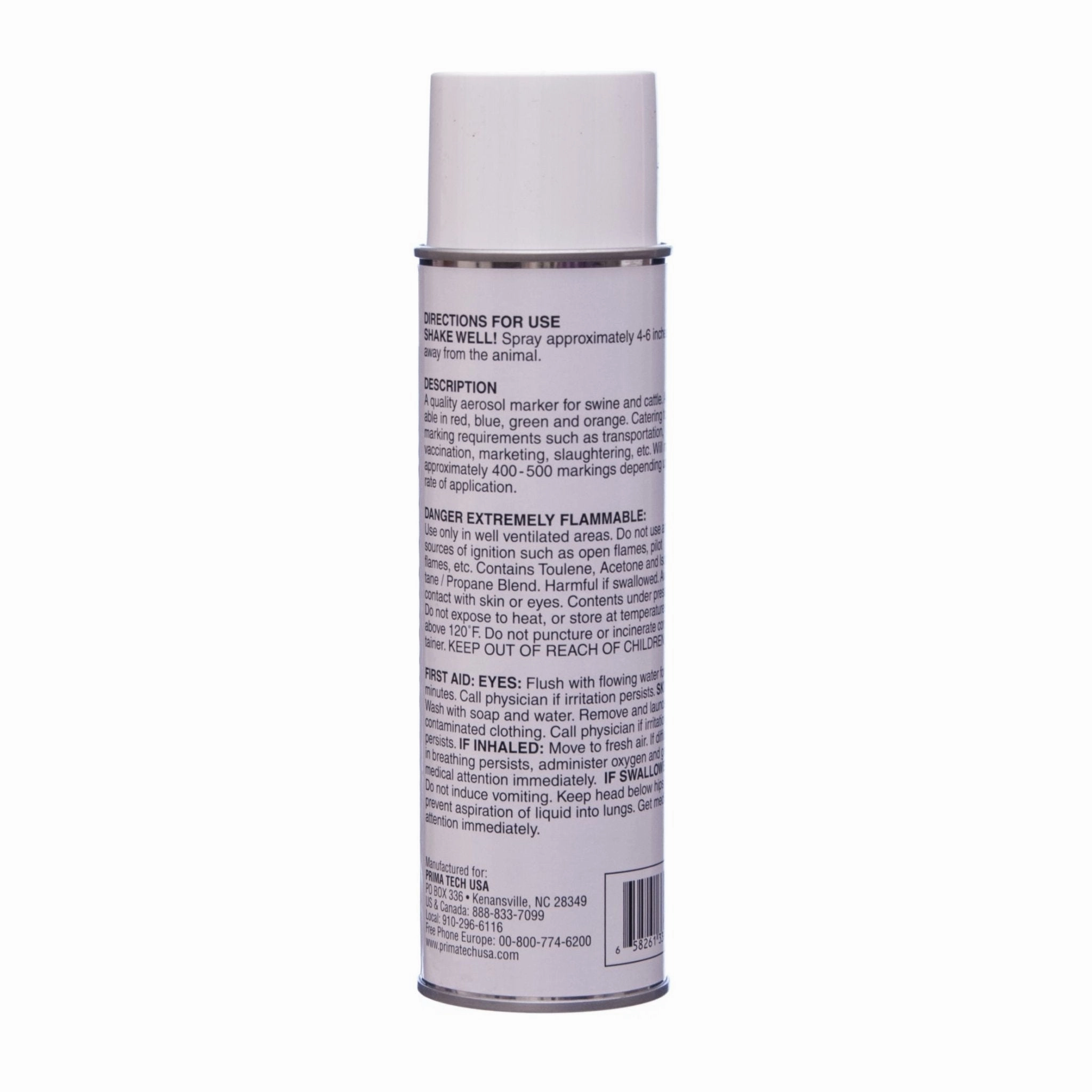 Prima Glo Marking Spray-On Fluorescent Livestock Marking Paint