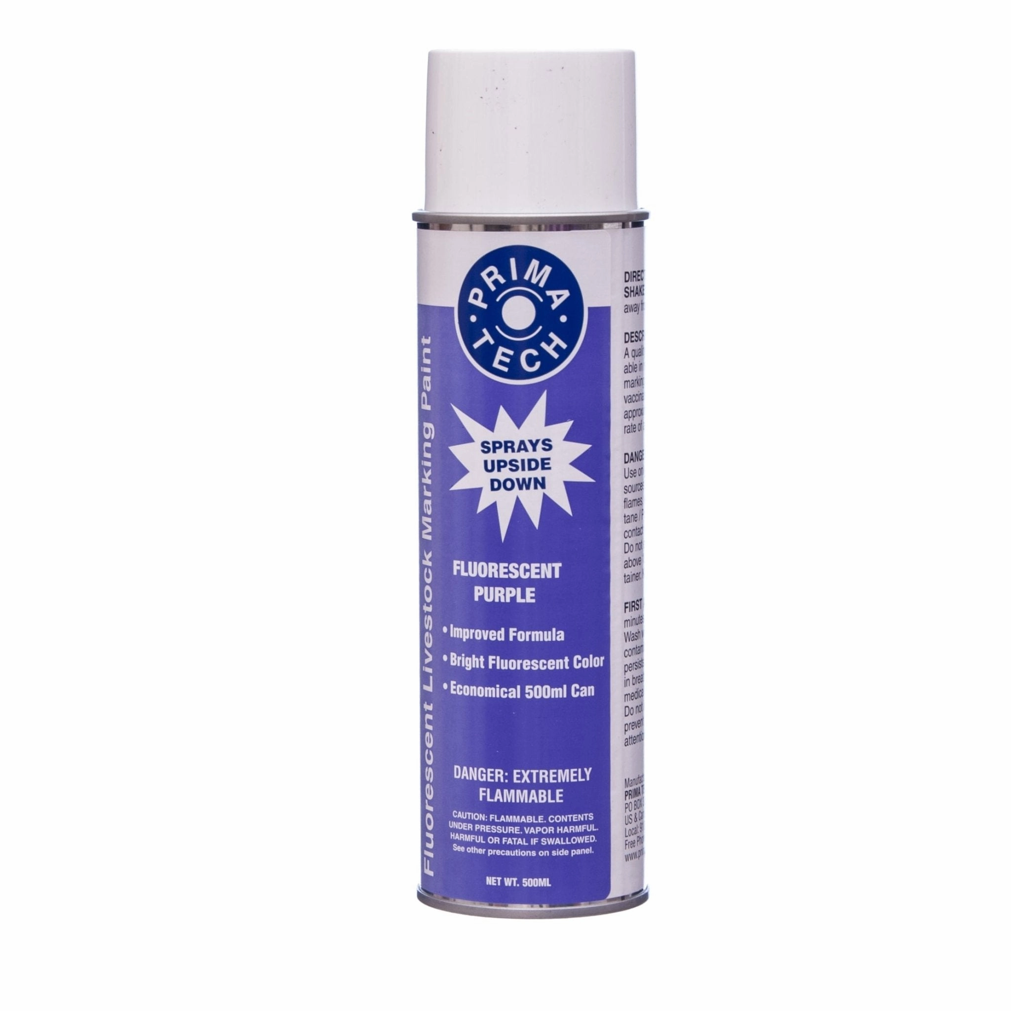 Prima Glo Marking Spray-On Fluorescent Livestock Marking Paint