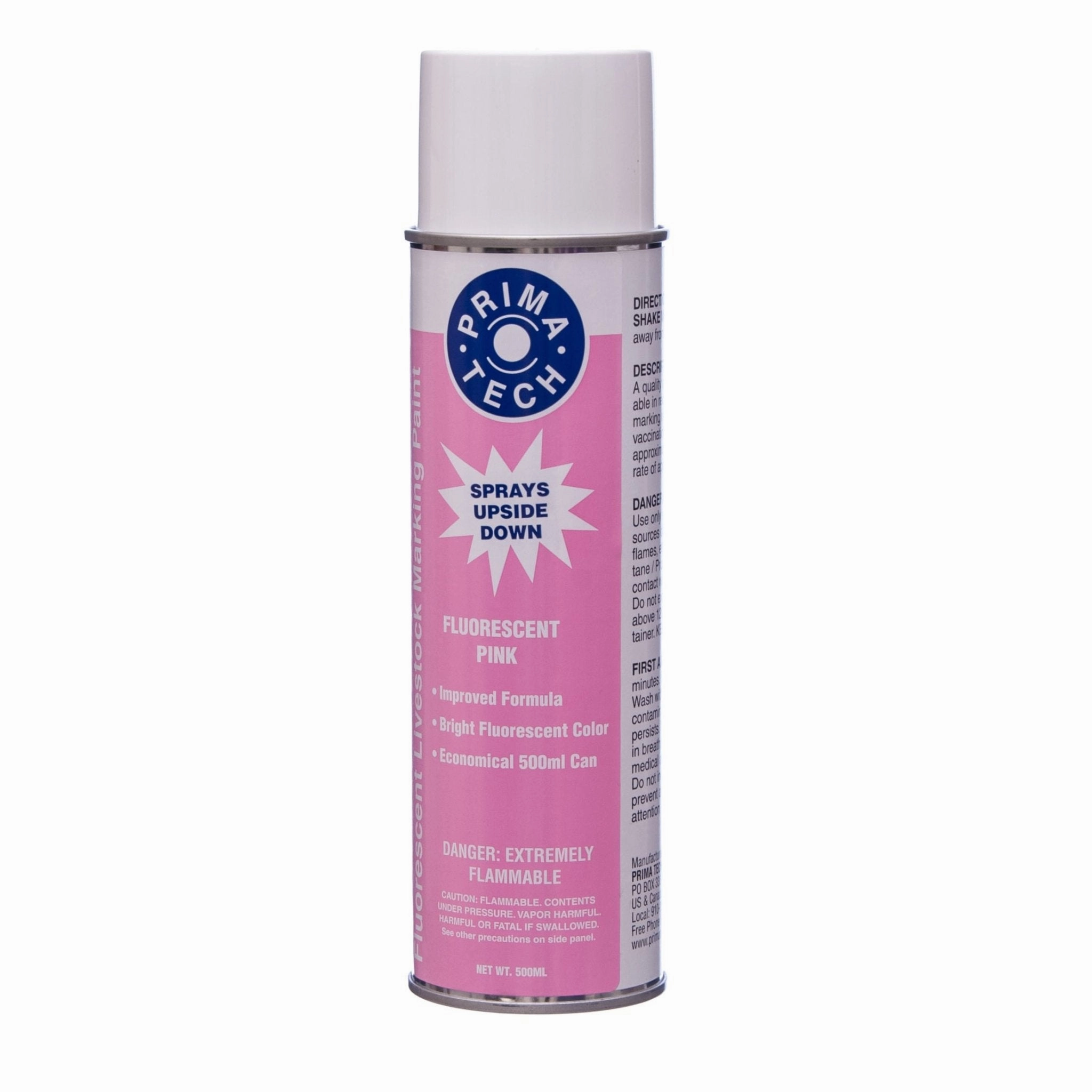 Prima Glo Marking Spray-On Fluorescent Livestock Marking Paint