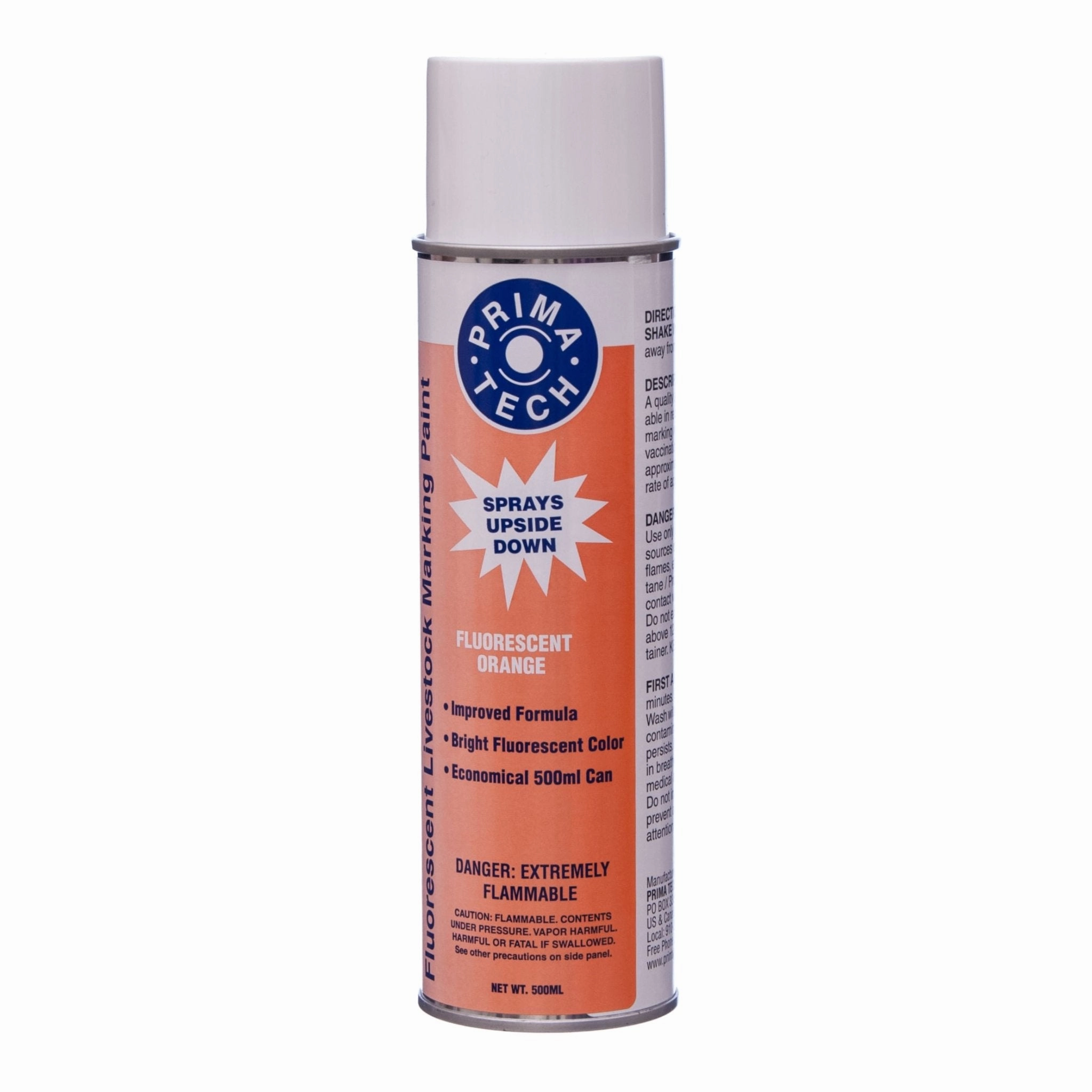 Prima Glo Marking Spray-On Fluorescent Livestock Marking Paint