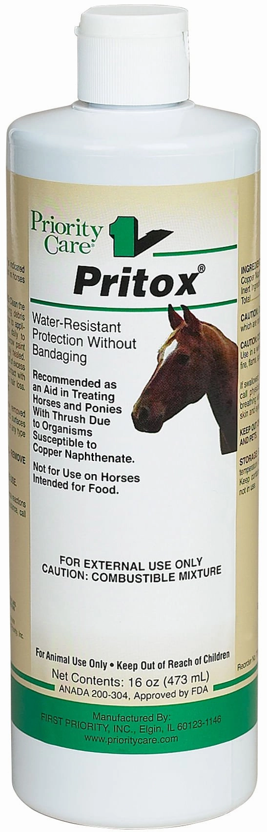 Pritox Thrush Treatment for Horses, 16 oz