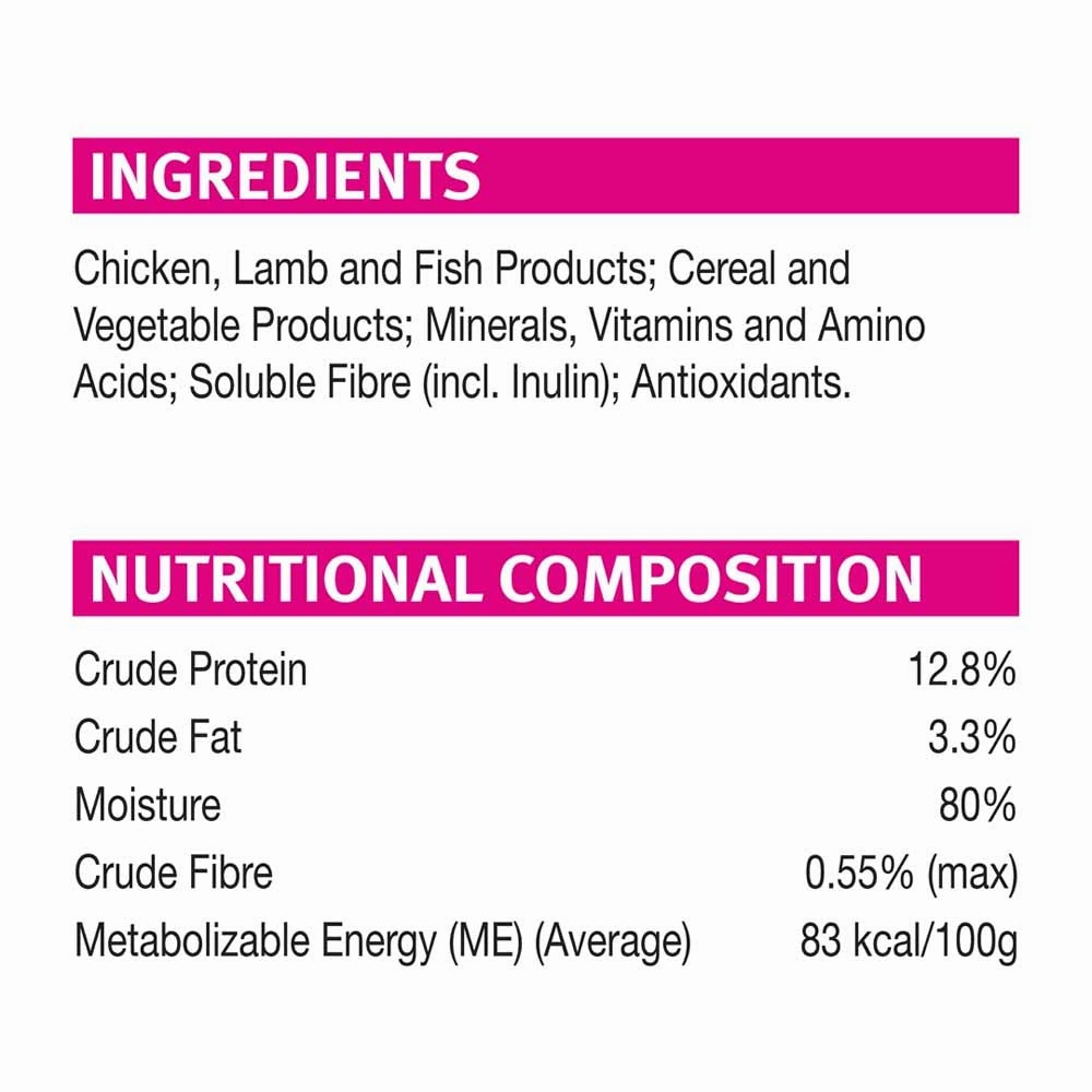 Pro Plan Sensitive Tender Chicken In Gravy Adult Pouch Cat Food 85g x 12