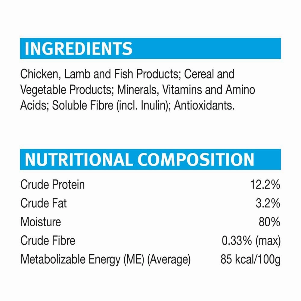 Pro Plan Urinary Tract Health Chicken In Gravy Adult Pouch Cat Food 85g x 12