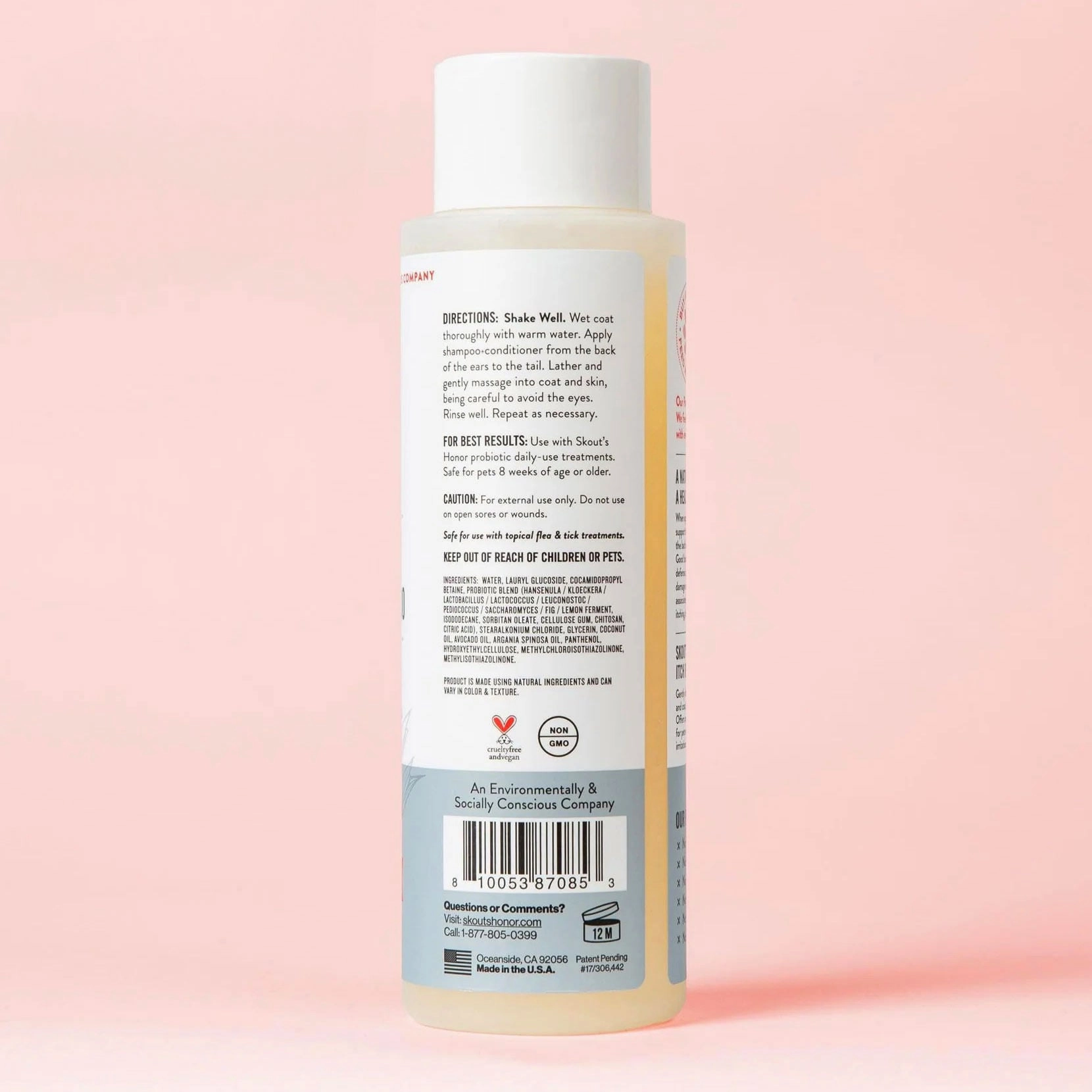 Probiotic Itch Relief Shampoo, 16 oz